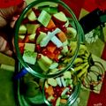  ~Sushma Mishra Home Chef का कुकस्नैप जब उन्होंने ड्रैगन मिक्स फ्रूट सलाद (Dragon mix fruits salad recipe in hindi) बनाया था।