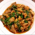 Cooksnap dari Jenk Elva untuk resep 22.tumis leher dan brutu ayam dengan kemangi