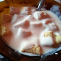 El cooksnap de Dulce Cande cuando hizo Yogur casero sin yogurtera.