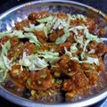 Mayuri prajapati 's cooksnap of when they made કોબી ડ્રાય મંચુરિયન (Kobi Dry Munchurian Recipe In Gujarati).