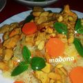 صورة من طبخات بنت الشام منى Madona ، شاركها بعد تجربة وصفة رز بالجزر واللحم