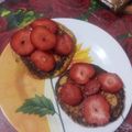 El cooksnap de Liiz cuando hizo Pankes de avena y banana.