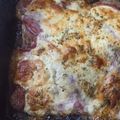 El cooksnap de Erica Schmidt cuando hizo Matambre a la pizza.