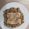 El cooksnap de Pepe López cuando hizo Ensalada de champiñones con gambas.