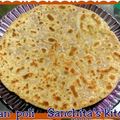 Sanchita Mittal's cooksnap of when they made Sweet stuffed paratha pooran Poli.