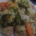 El cooksnap de Ceci Arraigada cuando hizo Arroz frito con verduras.