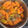 El cooksnap de Vero78 cuando hizo Bife a la criolla.