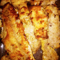 El cooksnap de mariana cuando hizo Merluzas rebozadas con pan rallado al pimentón...y tortitas 😋.