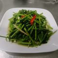 潘俊霖的(簡單料理) 的 清炒蒜香空心菜 cooksnap