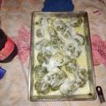 El cooksnap de Alicia Flores cuando hizo Malfatti de acelga con queso crema.