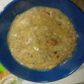 El cooksnap de sonia cuando hizo Sopa de ajo (o castellana).