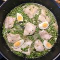 El cooksnap de Aurora Revenga Diaz cuando hizo Merluza en salsa verde.