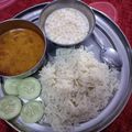 Tayal Mehta का कुकस्नैप जब उन्होंने दाल चावल (Dal chawal recipe in hindi) बनाया था।