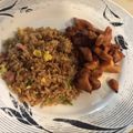 El cooksnap de Deymarie Ojeda Lopez cuando hizo Arroz Chino con pollo Teriyaki hecho en casa.