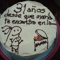 El cooksnap de Nica Acos cuando hizo Bizcochuelo casero  en lata de dulce de batata.
