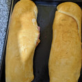 El cooksnap de Viviana Gonzalez cuando hizo Pan casero relleno de fiambre y queso. Súper rico!!.