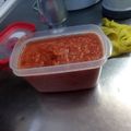 El cooksnap de Sebastian Correa cuando hizo Sopa cruda (raw) de pimiento morrón y zanahoria.