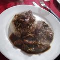 El cooksnap de Tamara Fuentes cuando hizo Mongoliana de cerdo con arroz y papas fritas.