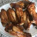 El cooksnap de Fran Cisco cuando hizo Alas de pollo asadas con mostaza y miel.