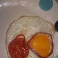El cooksnap de Carol Guerra cuando hizo Huevos perfectos.
