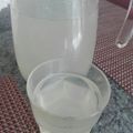 El cooksnap de Berenice Jasso cuando hizo Agua de jengibre con limón.