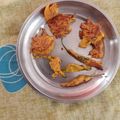 Puja Shaw's cooksnap of when they made স্টাফড্ চিলি পকোড়া (Stuffed chilli pakora recipe in Bengali).