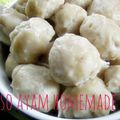 Cooksnap dari Rina Widodo untuk resep Bakso ayam kenyal simple tanpa Bp / penyedap