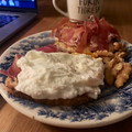 El cooksnap de Marieta cuando hizo Huevos escalfados.