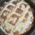 El cooksnap de Jimena Veiga cuando hizo Torta matera clásica.