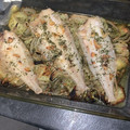 El cooksnap de jennifer moreno garcia cuando hizo Lenguado al horno con patatas y cebollas.