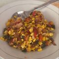 Cooksnap dari Jovy Amaris untuk resep Tumis Jagung Ikan Asin Jambal