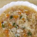 SHAARIN's cooksnap of when they made ஸ்பைஸி  எக் ட்ராப் சிக்கன் சூப் (spicy egg drop chicken soup).