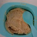 Cooksnap dari Reri Asrianti untuk resep MPASI 7 bulan, mudah dibuat dan irit bahan : Bubur Telur Santan