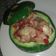 El cooksnap de Alejandra Posadas cuando hizo Zapallitos rellenos con arroz y pollo.