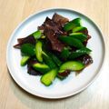 May 的 小黃瓜燴炒黑木耳片 cooksnap