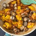 Cooksnap dari SRH untuk resep Seafood Tumpah (Saus Pedas Manis) 🦀