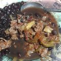 El cooksnap de Gabriela Ace cuando hizo Hígado de res enchipotlado.