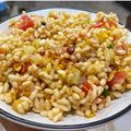 Mythri का कुकस्नैप जब उन्होंने भेल पूड़ी (bhel poori recipe in Hindi) बनाया था।