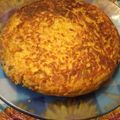 El cooksnap de Vale Vero cuando hizo Tortilla de papas ralladas rellena.