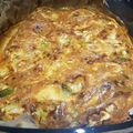 El cooksnap de Becky cuando hizo Quiche de pavo y esparragos.