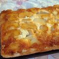 El cooksnap de Florencia Flores cuando hizo Torta de manzana invertida.