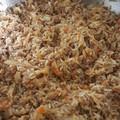 El cooksnap de Noemi Yanira cuando hizo Repollo salteado con carne picada.