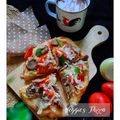 Cooksnap dari Zahara untuk resep Pizza Wortel Sosis (no ulen) #pr_yursayuuur