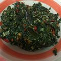 Cooksnap dari Zarohtul Misfaroh untuk resep Tumis daun pepaya Teri super pedes