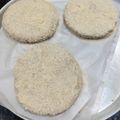 El cooksnap de Silvia cuando hizo Milanesas de soja.