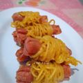Cooksnap dari Vivi Susanty untuk resep Sosis mi gulung