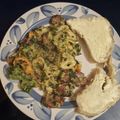 jtilleman's cooksnap of when they made Sweet Potato Alfredo Tortellini with Kielbasa.
