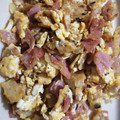 El cooksnap de Iván Casas cuando hizo Huevo con tortilla frita, jamón y cebolla 😋😋.
