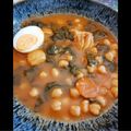 El cooksnap de Silvia cuando hizo Potaje de garbanzos con espinacas y bacalao(Vigilia).