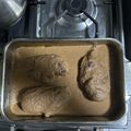 El cooksnap de Luis Hurtado cuando hizo Pechuga de pollo asada al romero en salsa de verduritas.